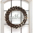 thumbnail image 5 of Open Box Stratton Home Decor Gather Bronze Wreath Window Wall Decor, 5 of 5