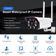 thumbnail image 3 of Vstarcam protección de seguridad al aire libre Wifi inalámbrico 3MP AI detección bala IP cámara impermeable IR Color visión nocturna conversación bidireccional, 3 of 4