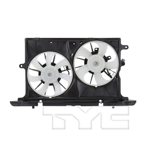 TYC 622160 Dual Radiator and Condenser Fan Assembly Fits select: 2008-2011 TOYOTA SCION, 2012-2013 TOYOTA SCION XB