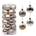 thumbnail image 1 of Fiudx Adornos Navideños, Plástico Irregularidades, Juego Decorativo Vibrante, Bolas Colgantes para Árbol Festividades, para Fiestas En Casa, Ideal para Toda La Familia, Tamaño Ideal 3 Cm., 1 of 2
