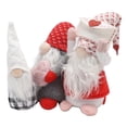 thumbnail image 3 of Muñeco de peluche navideño BuyWeekMX 3 piezas sin rostro tecnología de vanguardia, 3 of 9