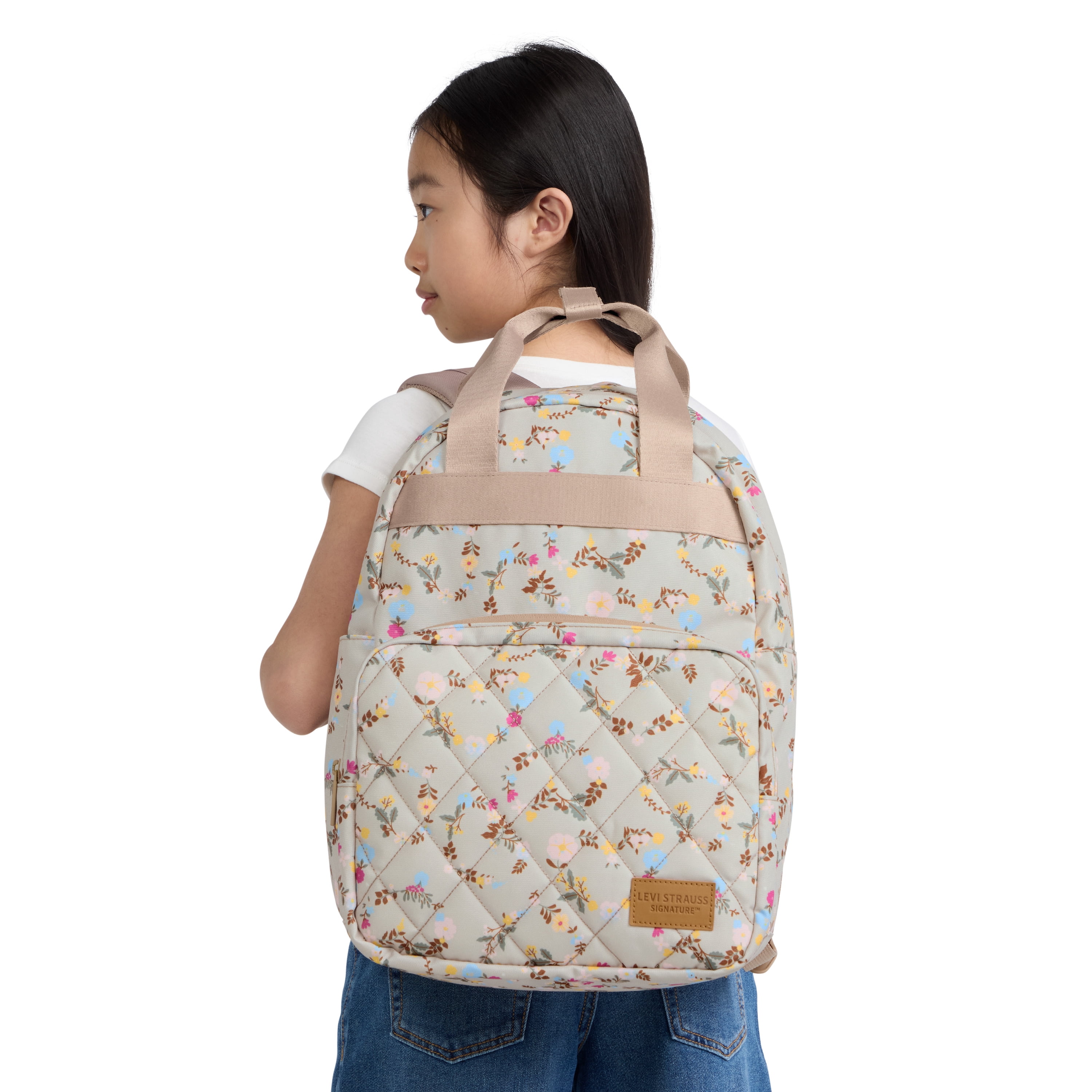 Levi Strauss Signature 17" Women's Fashion Backpack, Floral