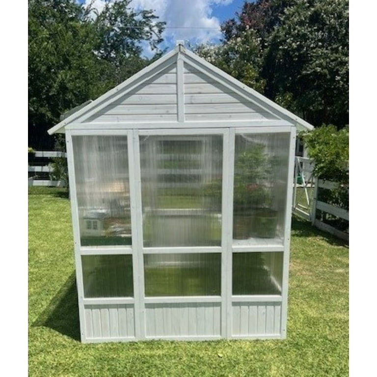 Zylina Superior Greenhouse with Shelves, Wooden Frame and Roof Panels, 84x72x72in - Walmart.com Zylina Superior Greenhouse with Shelves, Wooden Frame and Roof Panels, 84x72x72in - Walmart.com