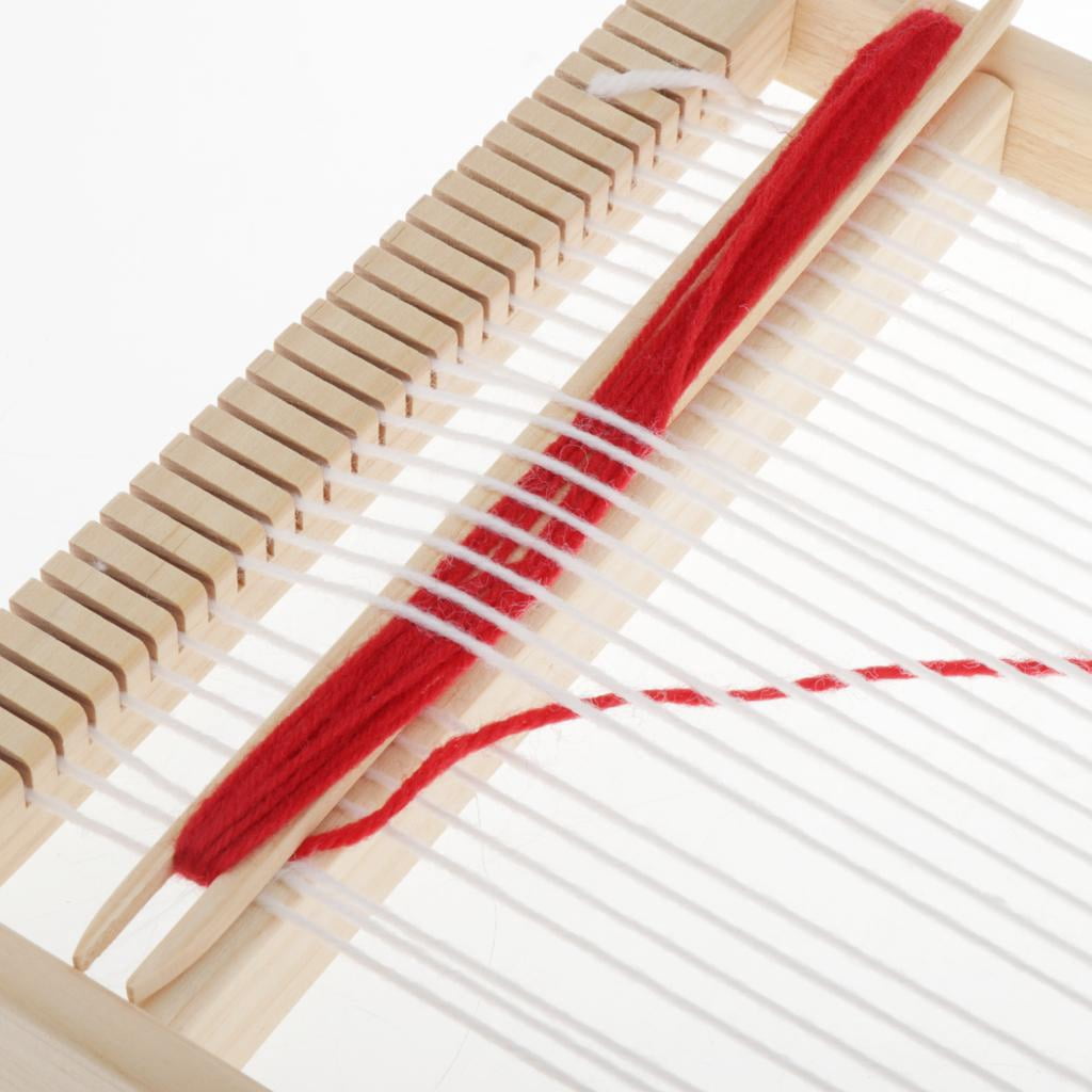 Weaving Loom Tapestry Weaving Loom for Tapestry Wall Art Weaving Large 15.55'' .92'' Wooden Weaving DIY Handcarft for Kids/Adults
