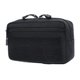 thumbnail image 3 of Bolsa de herramienta pequeña Bolsa de herramientas multipropósito cerrable de cierre para mochila para al aire libre Negro, 3 of 8