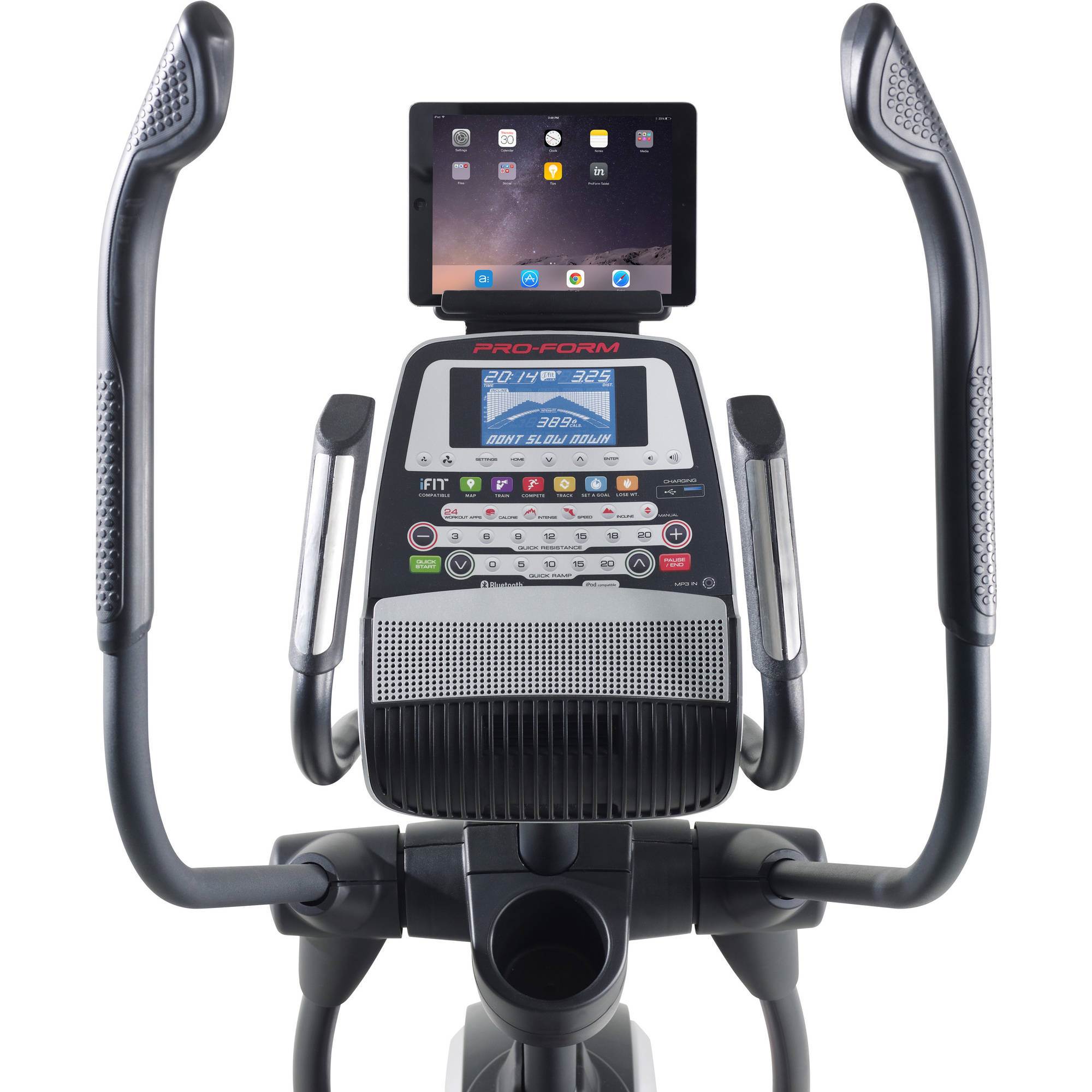ProForm Endurance 720 E Adjustable Stride 20-Level Home Elliptical | PFEL57914