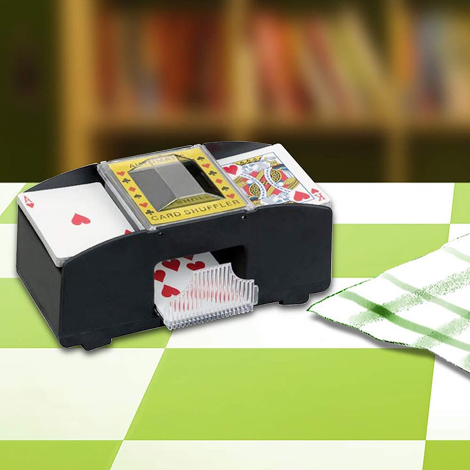 Automatic Playing Cards Card Games Poker Sorter Mixer Shuffler Shuffling Shuffle 