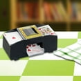thumbnail image 2 of Mistaha 2 Decks Automatic Card Shuffler Automatic Playing Cards Shuffler Mixer Games Poker Sorter Machine Dispenser for Travel Home Festivals Xmas Party Battery Operated, 2 of 8