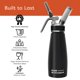 thumbnail image 5 of Dispensador de crema EurKitchen 500 ml de acero inoxidable, 5 of 8