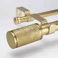 thumbnail image 2 of SKYPLUS LIVING 1 inch Double Window Curtain Rod with Gold Finials Set, Adjustable 36-72 in,Gold, 2 of 9