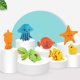 thumbnail image 4 of Juguetes de pesca magnéticos para niños, juego de caña de pescar de plástico, juego de agua, regalo educativo, 30/52 Uds., 4 of 4