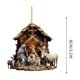thumbnail image 3 of Adornos de Nacimiento por Sublimación, Decoración Navideña Única, Regalo de la Virgen María, Decoración para Árbol de Navidad, Adornos de Sublimación, Decoración Navideña Única, Adornos de, 3 of 5