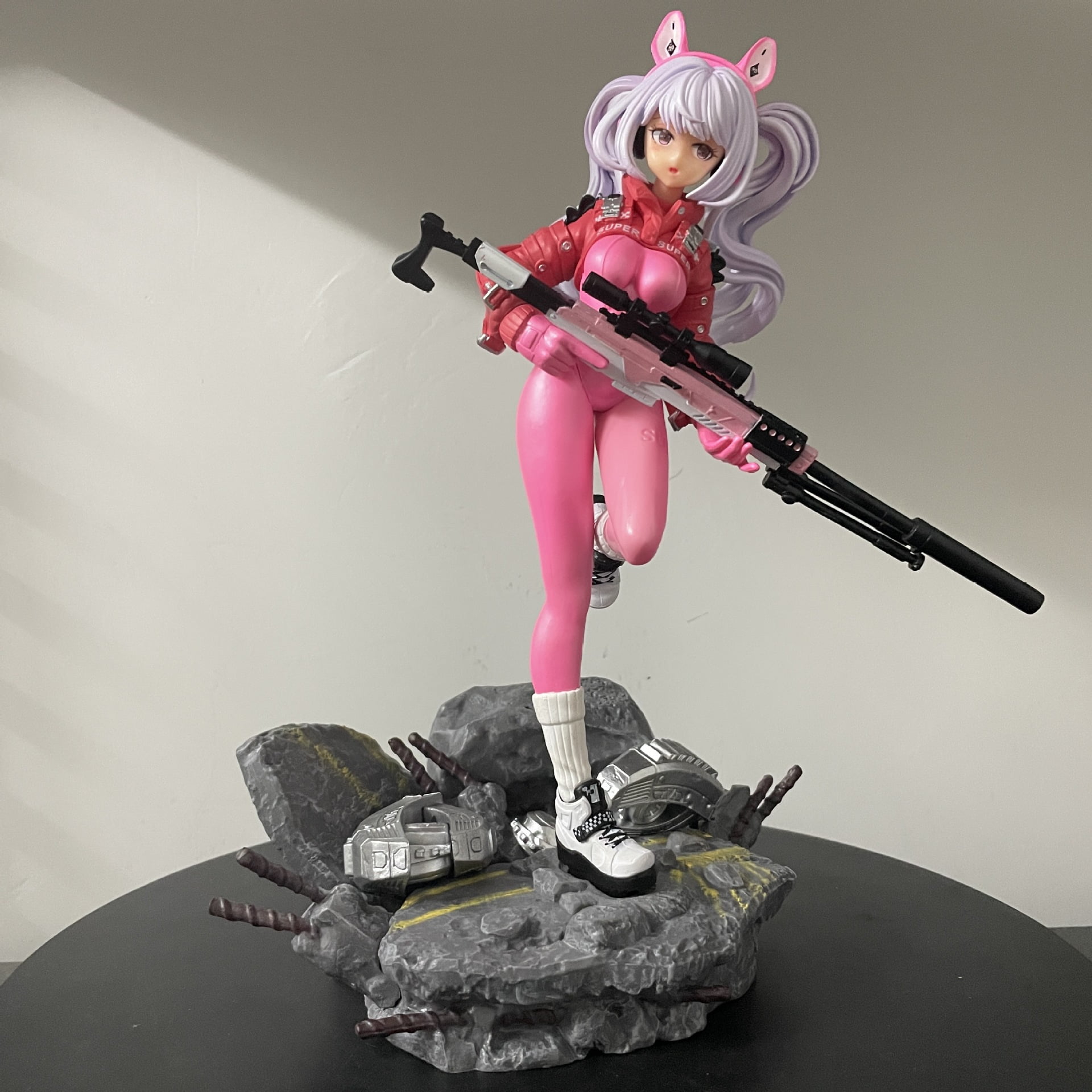 NIKKE Victory Goddess with base Alice Anime Peripheral GK Figure Model