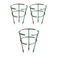 thumbnail image 1 of 3PCS Soporte de Plantas Anillo de Soporte de Plantas Medio Redondo Soporte de Flores de Jardín YEGBONG Verde, 1 of 7