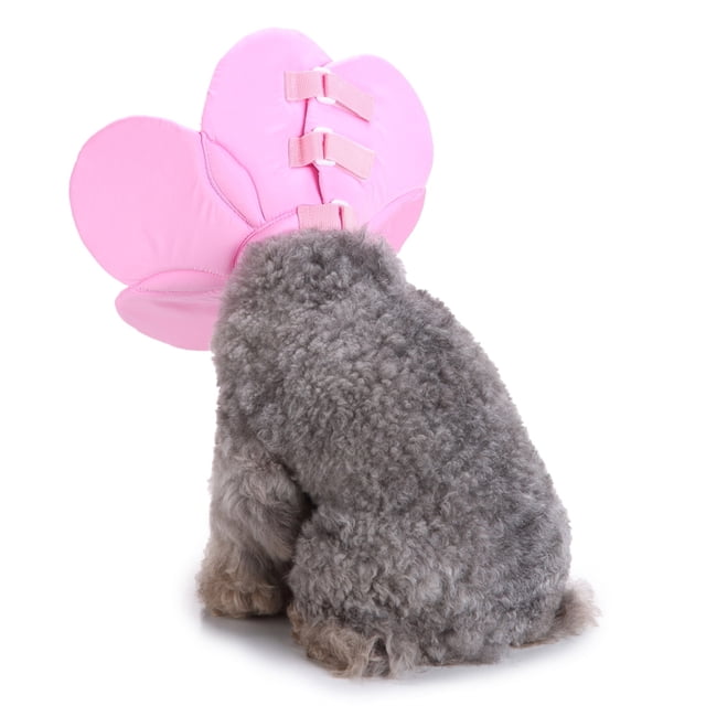 RENACLIPY 1Set Pink Elizabethan Collar for Dogs Soft Neck Collar After Surgery Puppy Protective Collars