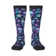thumbnail image 1 of Balery Skull purple flower Calcetines novedosos Calcetines deportivos Calcetines hasta la rodilla Calcetines de algodón Calcetines originales y geniales, 1 of 6