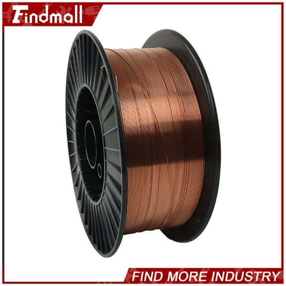 findmall 1 Pack ER70S-6 .035" (0.9 mm) 33 Lbs Mild Steel MIG Welding Wire US New