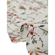 thumbnail image 5 of Falda Floral INSPIRE CHIC para Mujer, Falda Midi Asimétrica con Volantes y Cuerda Lateral, Blanca S, 5 of 6