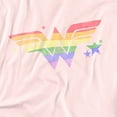 thumbnail image 3 of Wonder Woman Rainbow Wonder Woman Women's Hoodie, 3 of 6