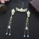 thumbnail image 3 of 3x Retro Chicas Accesorio para El Cabello -pearl Flor con Pendientes Sacudiendo El Pelo Del Pelo Baoblaze vintage hair stick women, 3 of 7