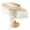 Beige, variant on Formal Hat in Braided with Grenadine & Adjustable Fixing Strap