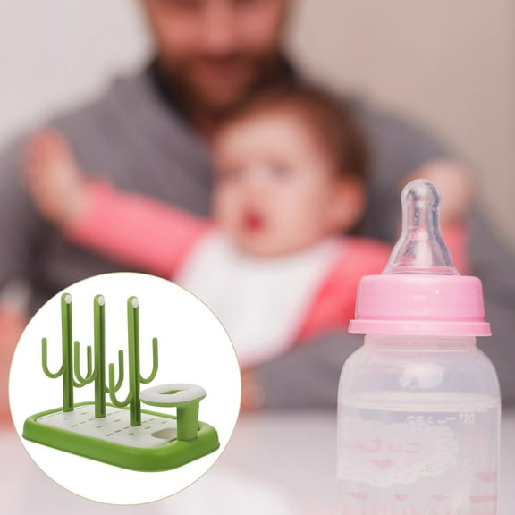 Milisten Baby Bottle Drying Rack Baby Bottle Drain Rack Portable Drying Rack for Bottle