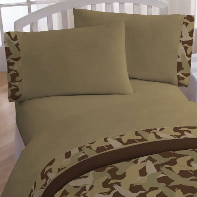 3pc Duck Dynasty Twin Bed Sheet Set Duck Commander Camo Stripe Bedding ... - 23456166 D8a9 412c 8098 2ff564541f5D 1.762443c25c1277931192D7c82cf27f21