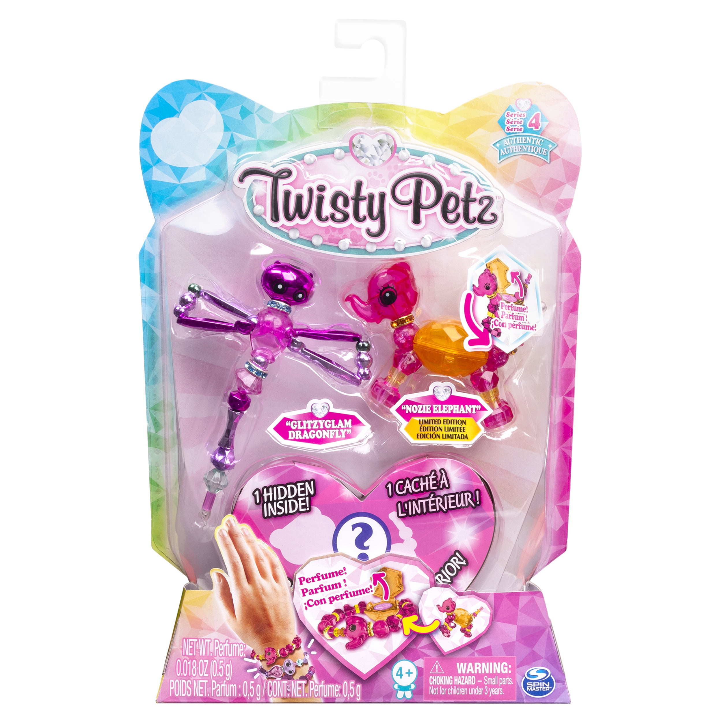 3 Pack Set Twisty Petz 6044203 Collectible Dazzling Bracelets Assorted Pets