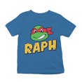 thumbnail image 1 of Playera Fan Army Tortugas Ninja Talla 10/12 Manga Corta con Estampado Rostro Rafael Azul Turquesa, 1 of 4