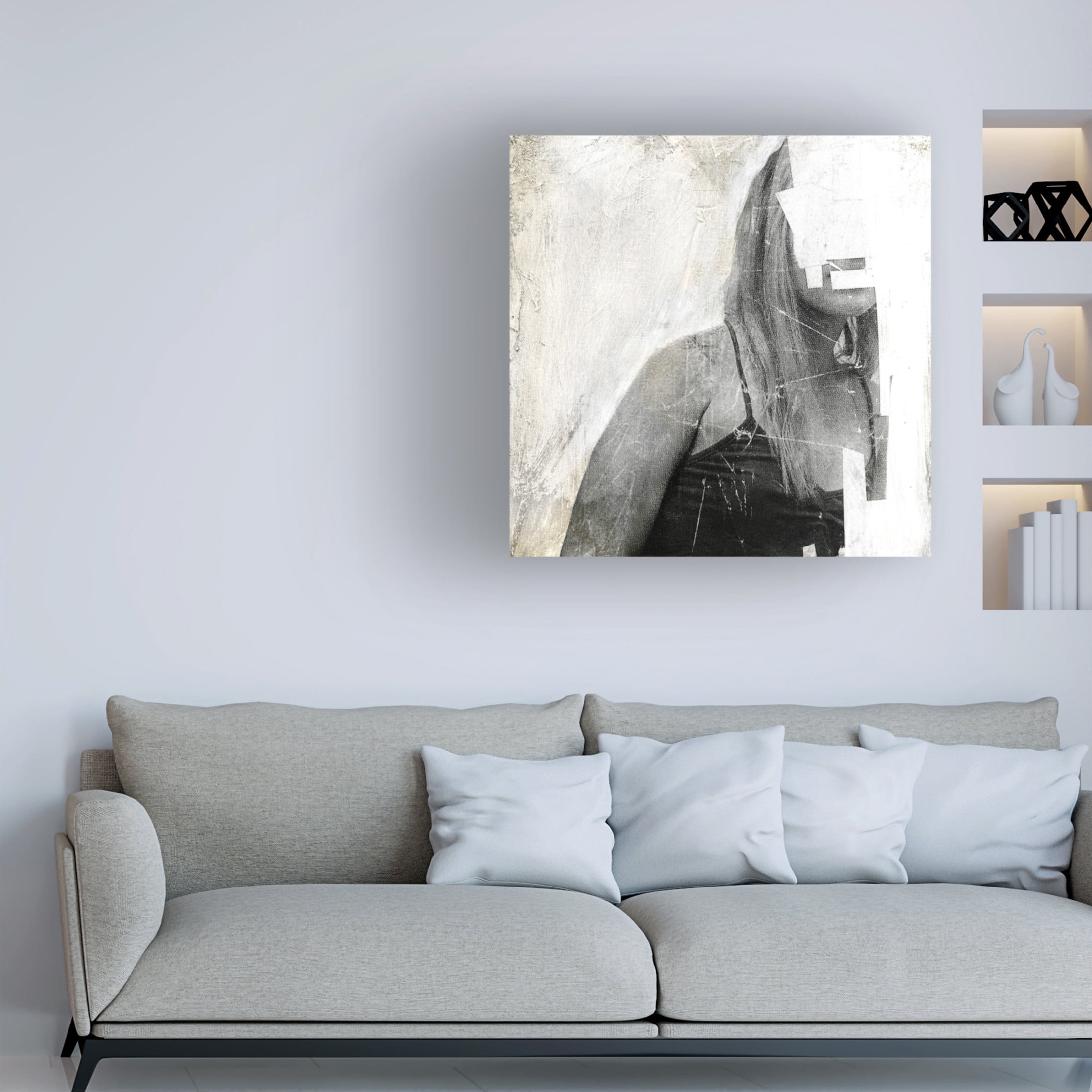 Trademark Fine Art Famous When Dead Faceless 03 Canvas Wall Art