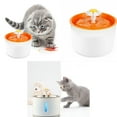 thumbnail image 1 of SHANNA 1.6L Cat Dog Pet Automatic Water Dispenser Water Dispenser Automatic Circulation Fountain + Silicone Anti-Slip Pad (Orange), 1 of 7