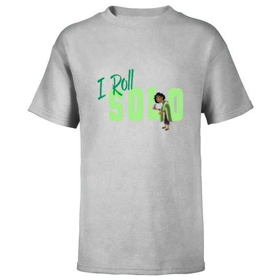 Disney Encanto Bruno Safe Zone I Roll Solo - Short Sleeve T-Shirt for Kids - Customized-Athletic Heather