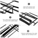 thumbnail image 3 of unbranded Rack De Almacenamiento Para Tablas Y Tapas De Olla Negro Metálico Para Cocina, 3 of 8