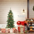 thumbnail image 4 of Patiojoy 6 FT Artificial Christmas Tree Pre-lit Xmas Tree with 200 Warm White LED Lights, 4 of 9