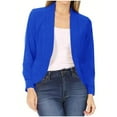 thumbnail image 1 of LOVZFMLL Cardigan pour Femmes Cardigan Décontracté à Manches Longues Veste Manteau Vêtement d'Extérieur, 1 of 5