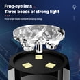 thumbnail image 4 of New Powerful 3 F350LED Flashlight Type-C Rechargeable Portable  2000LM Lamp With Clip And Magnet Tactical Lantern, 4 of 7