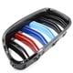thumbnail image 2 of sweethay Rejillas delanteras de plástico ABS para coche, rejillas de doble línea de color M, negro brillante para 5 Series F10 F18 528i 530i 535i 11-15 Vehículos, repuestos y accesorios Mis sweethay CZ2695-00B, 2 of 6