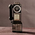 thumbnail image 1 of EASTIN Vintage Rotate Classic Look Dial Pay Phone Model Retro Booth Home Decoration Ornament New, 1 of 2