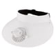 thumbnail image 2 of Sombrero Ventilador Recargable Sombrero Protección Solar Sombrero para El Tapa Vacía Verano para Mujer (blanco) Blanco, 2 of 9
