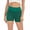 Green, variant on FUTATA Women High-Waist Yoga Shorts Active Fit Athletic Sports Workout Shorts Butt Lifting Tights Bike Running Shorts For Exercise Volleyball Golf,S-2XL