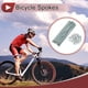 thumbnail image 2 of 36 Set de Radios de Bicicleta 12G 141mm Radios de Rueda de Bicicleta Acero Galvanizado Tono Plateado, 2 of 7
