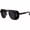 Matte / Black, variant on grinderPUNCH Polarized Aviator Sunglasses Men Women Retro Vintage Pilot Sun Glasses UV400 Protection - Matte Black