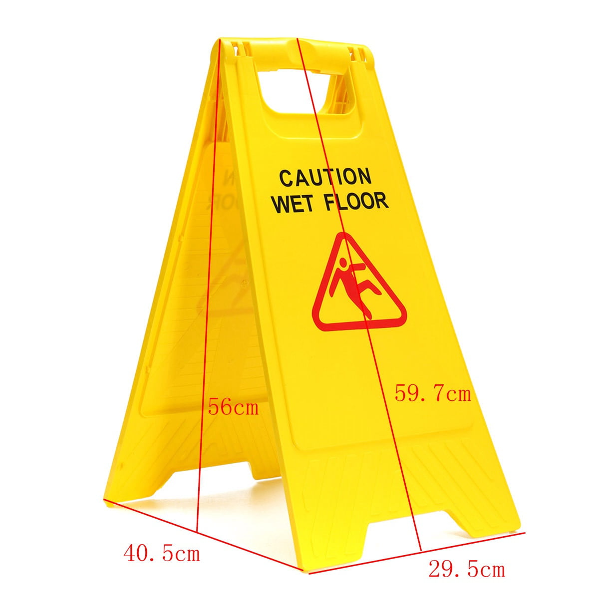 2 x Wet Floor Hazard Warning Safety Signs Offices Factories Workshops Cleaning 