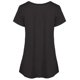thumbnail image 4 of Pullover de Color Sólido de las Mujeres, Nuevo Botón de Manga Corta Cuello Redondo para el Uso Casual Y de Fiesta, Blusa Diaria Suave, Camiseta de Moda Callejera, 4 of 6