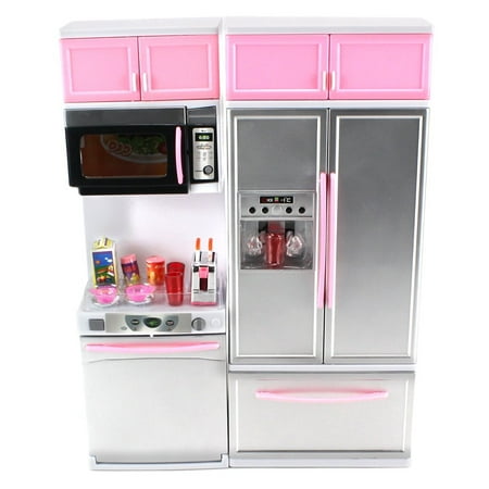 Modern Kitchen 15 Battery Operated Toy Kitchen Playset Modern Kitchen 15 Battery Operated Toy Kitchen Playset