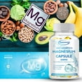 thumbnail image 3 of Magnesium Capsules 500mg - Promote Muscle, Joint and Heart Health, Improved Sleep, Stress - 120 Capsules, 3 of 9