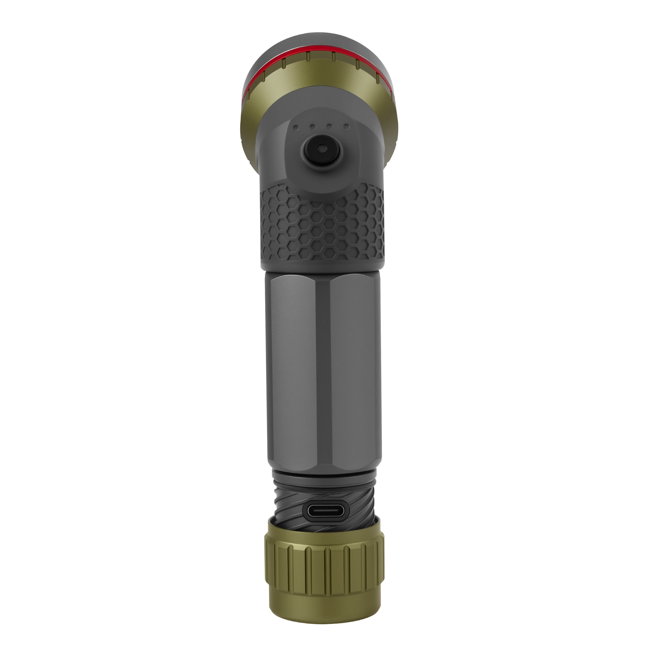 Swiss Tech FERNE 600m LED Rechargeable Waterproof Compact Handheld Spotlight