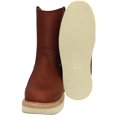thumbnail image 4 of The Western Shops Men's Pull On Genuine Leather Brown 9” Work Boot, 4 of 5
