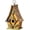 3D Tree Washed Yellow, variant on 10.2" H Hanging Bird House for Outdoor Patio Garden Decorative Birdhouse Pet Cottage Distressed Wooden Birdhouse, Flower Rustic Blue