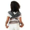 thumbnail image 3 of MOBY Reversible Wrap Baby Carrier in Taupe/Charcoal, 3 of 7